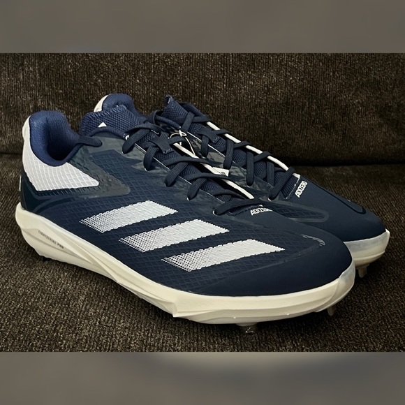 Adidas Adizero Electric Baseball Blue Color Cleats Men's Size-11 - Picture 5 of 13